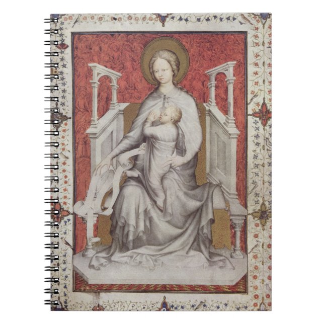 Carnet Milliseconde 11060-11061 la Vierge allaitant le (Devant)