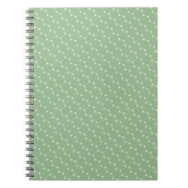 Carnet Minimalist Dusty Sage Tiny Triangles