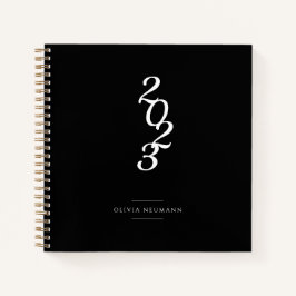 Carnet Minimaliste 2022 Noir et Blanc
