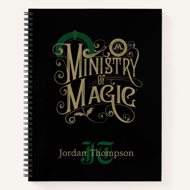 Carnet MINISTÈRE vintage DE MAGIC™ Graphic (Devant)