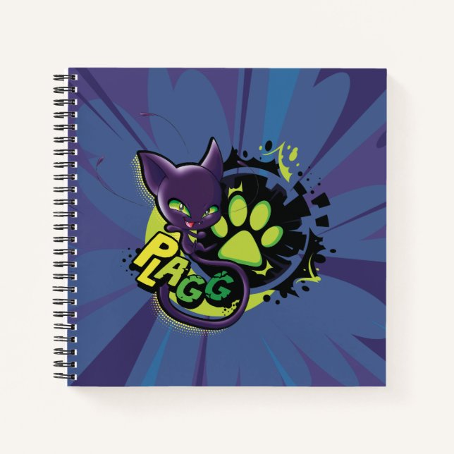 Carnet Miraculous Kwami Plagg (Devant)