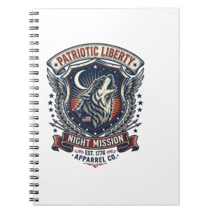 Carnet Mission de nuit patriotique Loup patriote Militair