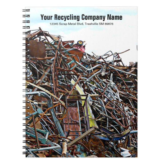 Carnet Mitraille réutilisant l'entrepôt de ferraille (Devant)