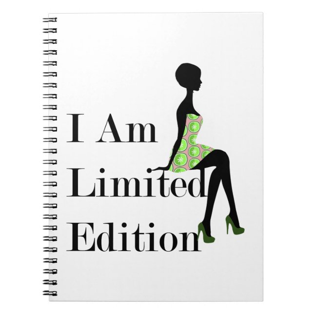 Carnet Mode Silhouette I Am Limited Edition Citation (Devant)