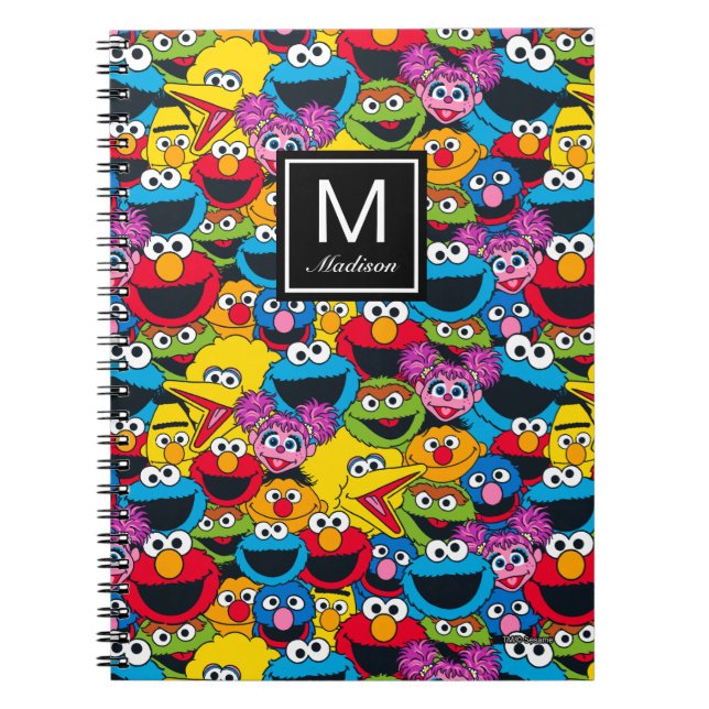 Carnet Modèle de l'équipe de Sesame Street | Ajoutez votr (Devant)