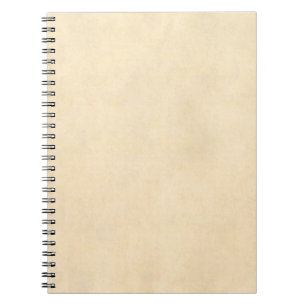 Carnet Modèle en cuir bronzage de parchemin de peau de