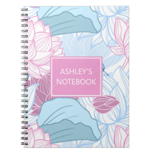 Carnet Modèle floral