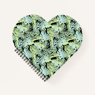 Carnet Modèle floral de la jungle
