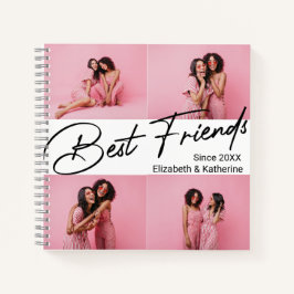 Carnet Modern Best Friends 4 Photo Collage Cadeau