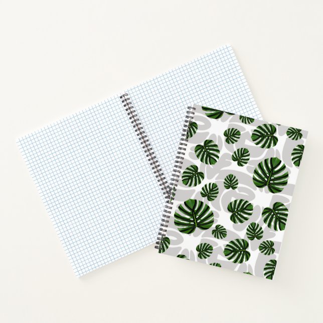Carnet Modern Boho Botanical Leaves Pattern (Intérieur)