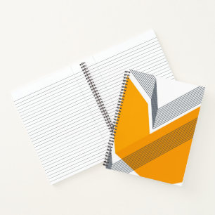 Carnet Moderne, cool, tendance, urbain, art géométrique s