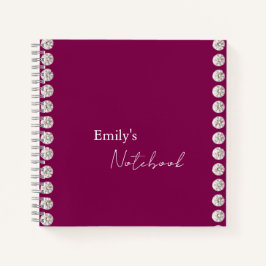 Carnet Moderne élégant mignon simple brillant