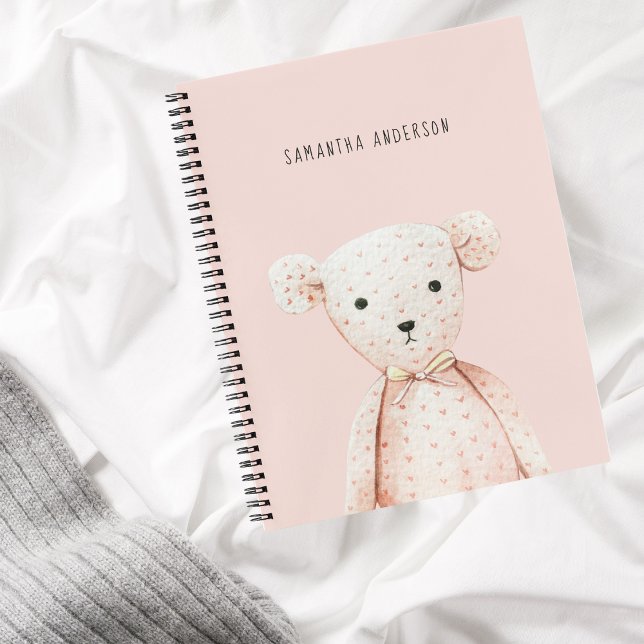 Carnet Moderne Elégant Pastel Rose Baby Cadeau Pour Maman (Créateur téléchargé)