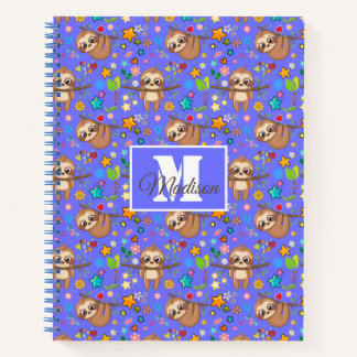 Carnet Moderne Floral mignon Motif | Personnalisable