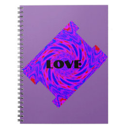 CARNET MODERNE MANDALA COULEUR ROSE
