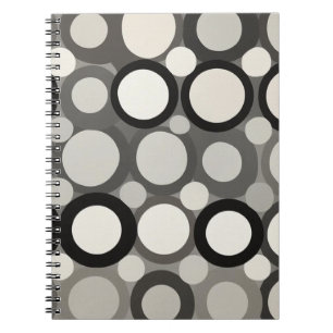 Carnet moderne Retro Circle