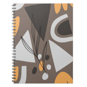 Carnet Moderne simple forme un design motif sans soudure.