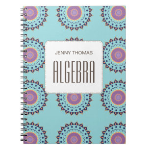 Carnet Moderne tendance Cute Chic Colorée Classe Motif