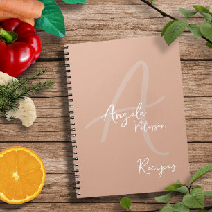 Carnet Mom Chef Recipes Dusty Rose