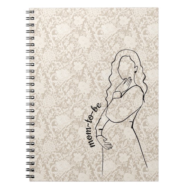 Carnet Mom-to-be Faux Lace (Devant)