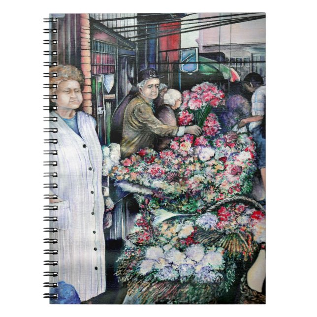 Carnet Moment magique sur le marché Misloc (Devant)