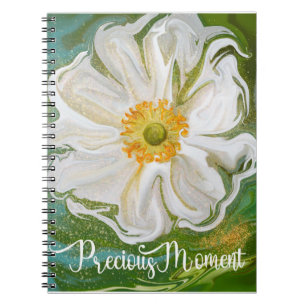Carnet Moment précieux - Puissance de fleur de l'anémone