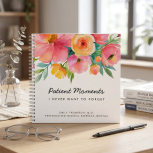 Carnet Moments de patients floraux Mémento médical