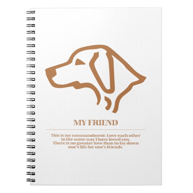Carnet Mon amie (Devant)