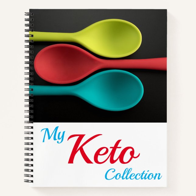 Carnet Mon bloc-notes en spirale de collection Keto (Devant)