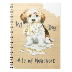 Carnet Mon Havanais Mange Mes devoirs