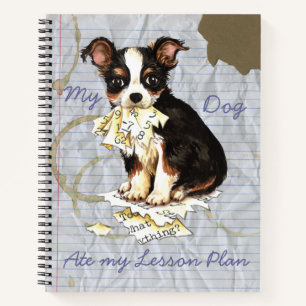Carnet Mon long manteau Chihuahua Mangé Mon plan de leç