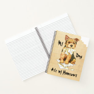 Carnet Mon Norwich Terrier A Mangé Ma Maison