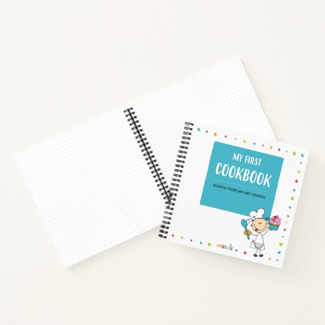 Carnet "MON PREMIER LIVRE" Ordinateur portable Spiral Rec (Intérieur)