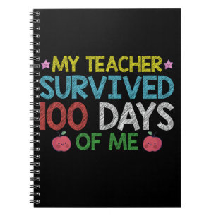 Carnet Mon professeur a survécu au 100ème jour de mon éco
