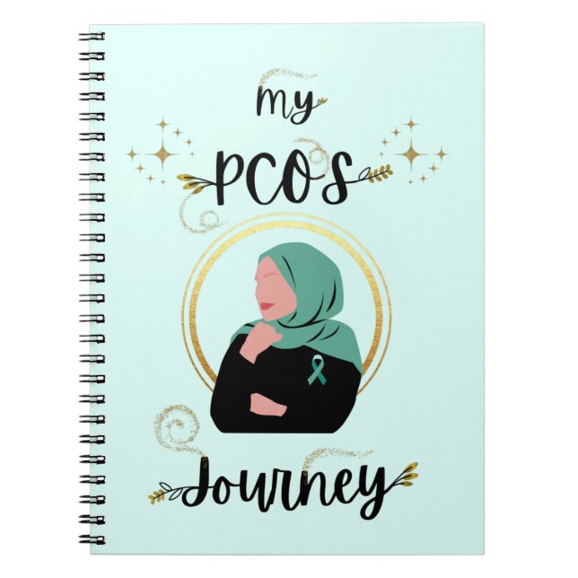 Carnet Mon voyage en PCOS Syndrome polykystique d'ovaire  (Devant)