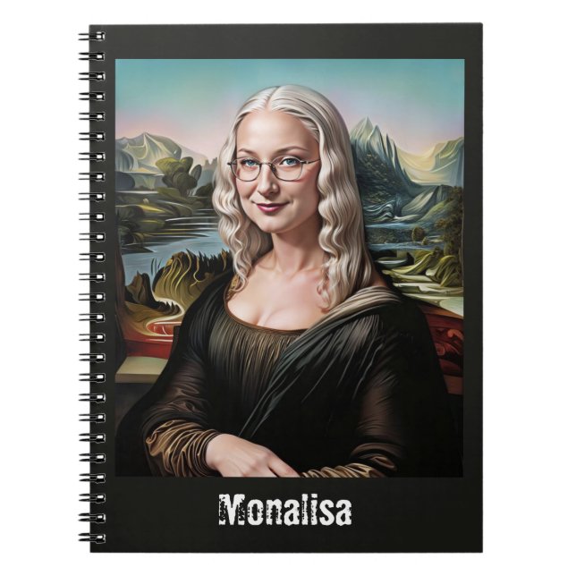 Carnet Mona Lisa drôle (Devant)