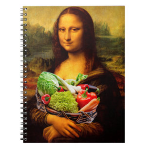 Carnet Mona Lisa Loves Vegetables