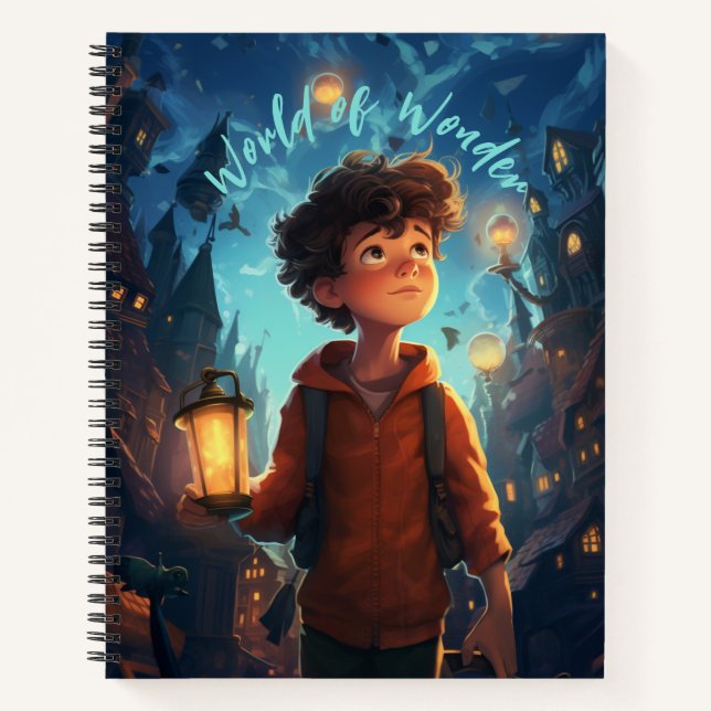 Carnet Monde des merveilles (Devant)