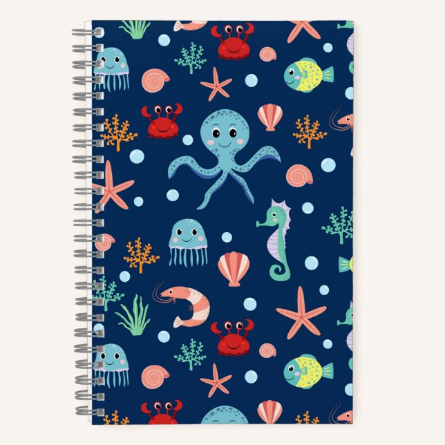 Carnet Monde marin (Recto)