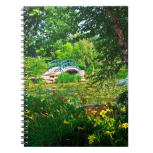 Carnet Monet France Impressionniste Pont Parc Pain