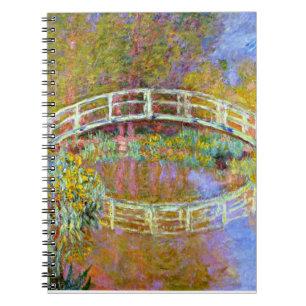 Carnet Monet - Pont dans le jardin de Monet