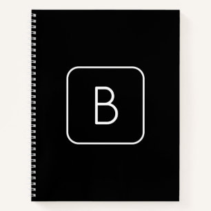Carnet Monogram de Styled   White & Black