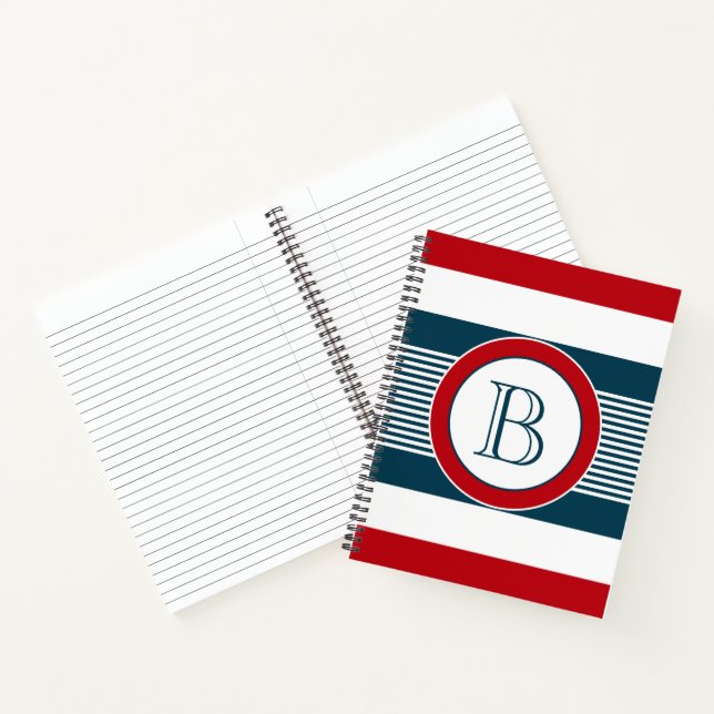 Carnet Monogram design (Intérieur)