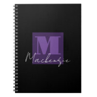 Monogramme de bloc de couleur