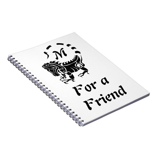 Carnet Monogramme d'Iguana (Côté Droit)