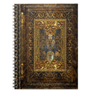 Carnet Monogramme élégant victorien de Belldore