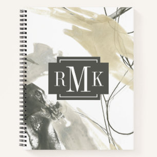 Carnet Monogramme Momentum monochrome
