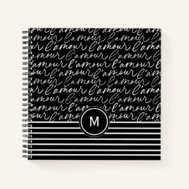 Carnet monogramme Paris Dream