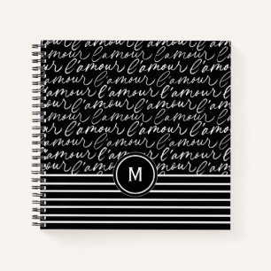 Carnet monogramme Paris Dream
