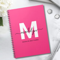Monogramme Rose Personnalisé